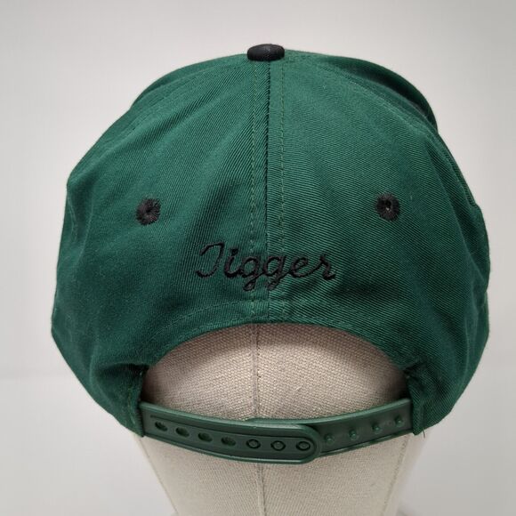 Tigger Snapback Hat Green One Size Adjustable Colorblock 6 Panel Disney - Picture 5 of 9